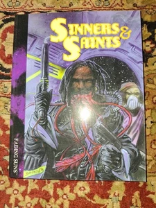 Holistic: Softcover Fading Suns Sourcebook - SINNERS & SAINTS - Picture 1 of 1