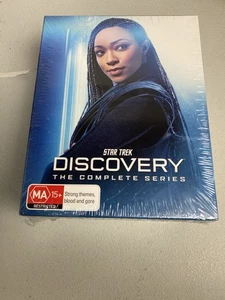 Star Trek Discovery : The Complete Series 1-5 (Blu-Ray, 2024) BRAND NEW SEALED - Foto 1 di 3