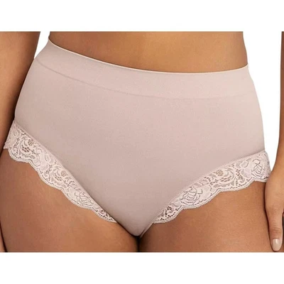 Braguita modeladora Maidenform desnuda mediana de encaje control firme nueva con etiquetas Foto 1 de 4