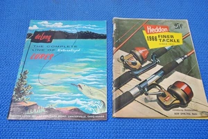 Aparejos de pesca Heddon 1966 catálogo vintage 63 páginas + catálogo de señuelos Delong - Imagen 1 de 9