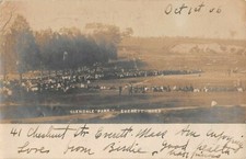 1906 RPPC Baseball Game Glendale Park Everett MA