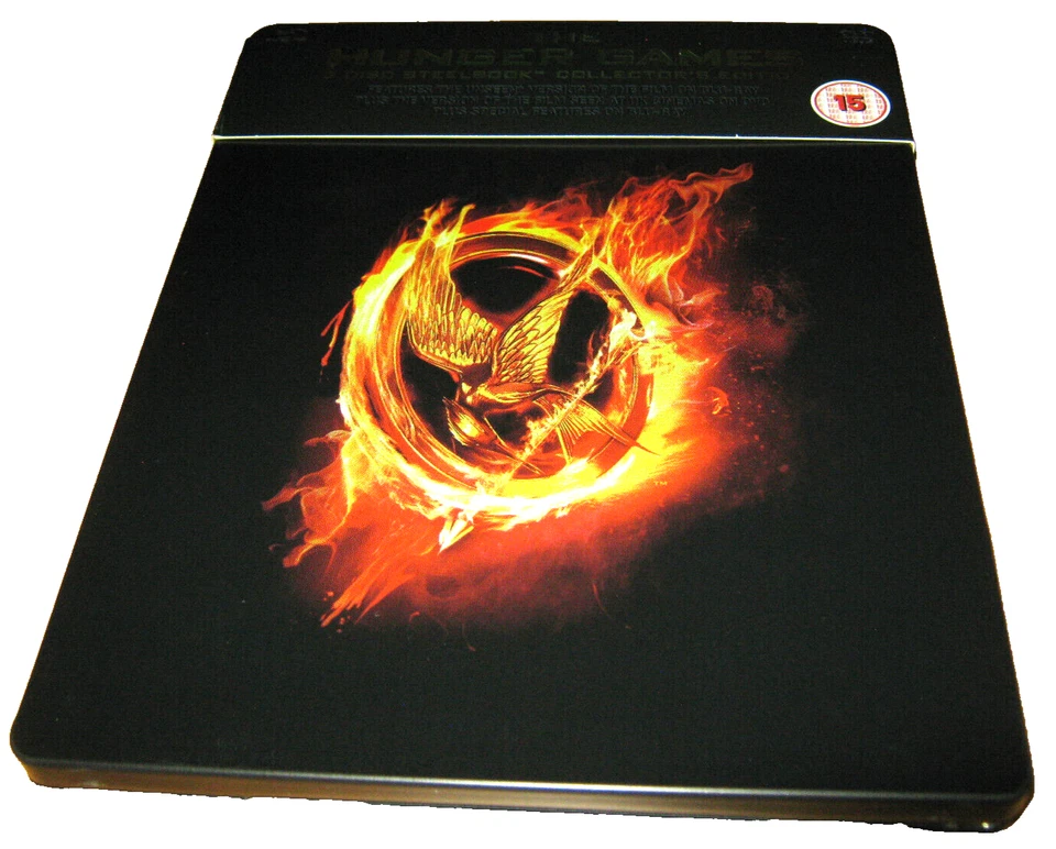 The Hunger Games - Jennifer Lawrence - 4K Ultra HD Blu-Ray - Steelbook Edition - Image 1 of 2