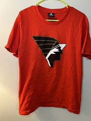 #E116 Men’s Medium Undefeated Shirt Red Cotton Street Wear - Image 1 of 4