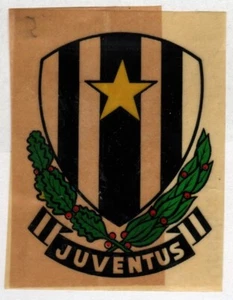 JUVENTUS SCUDETTO LASTOM IMPERIA CON MEZZA VELINA NUOVO ANNI 60 - Foto 1 di 1