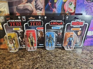 Star Wars 3.75 Imch Collection Figure Lot Woof Saelt Marae Lando Cassian Andor - Picture 1 of 5