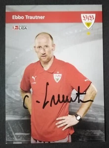 0767 Ebbo Trautner VfB Stuttgart 2009/10 Autogrammkarte original signiert - Picture 1 of 1