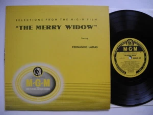 Soundtrack 10 Zoll LP THE MERRY WIDOW 1952 UK EX MGM Studio Orchestra - Bild 1 von 2