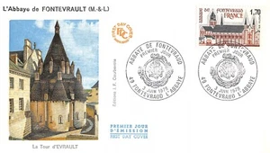 Sobre FDC Francia Abbey Fontevraud 1978 n1 - Imagen 1 de 1