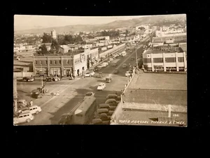 RPPC c1949 Downtown View, Tijuana, Mexico Vintage Real Photo Postcard - Picture 1 of 2