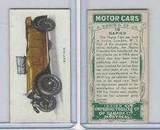 C22 Imperial Tobacco, Motor Cars, 1921, #16 Napier