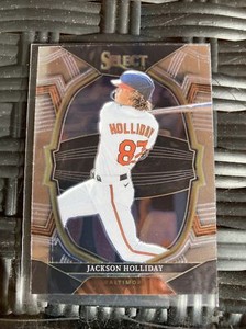 2023 Panini Select Jackson Holliday Base Concourse# 39 Orioles PWE Read