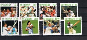 St Vincent 1988 Set Cricket (ESPECIMEN) MNH - Imagen 1 de 1
