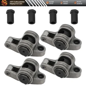 For Small Block Chevy 1.5 3/8 Stainless Steel Roller Rocker Arms Sbc 350 305 400 - Picture 1 of 24