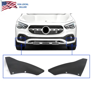 For 2021- 2023 MB GLA 250 base front bumper cover lower trim molding 2pc set - Picture 1 of 9
