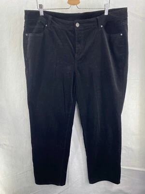 Avenue 20A Pants (40x29) Black Corduroy EUC (W4732-M10) - Image 1 of 4