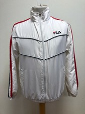 tuta fila rosso strisce bianche