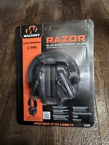 WALKER's RAZOR Slim Shooter Low Profile EARMUFFS NRR 23dB. - Picture 1 of 9