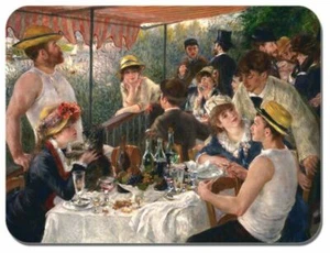 Tapis de Souris Renoir Déjeuner de la Nautisme Fête Qualité HD Art Ordinateur Tapis - Photo 1/1