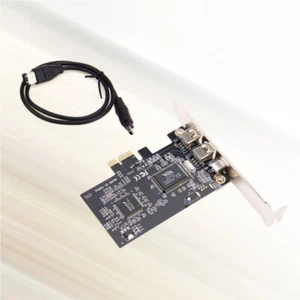 PCIe à 1394 3 ports Expansion avec support câble à profil bas pour - Photo 1/12