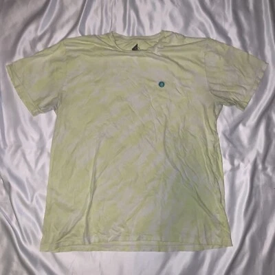 Volcom T Shirt XL Yellow Tie Dye - Image 1 of 4