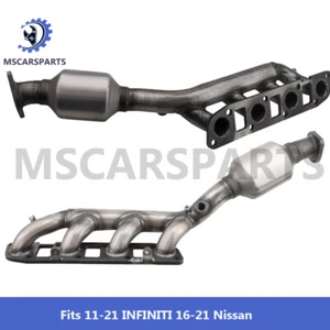 Exhaust Manifold Catalytic Converter Assembly Fits 11-21 INFINITI 16-21 Nissan - Picture 1 of 9