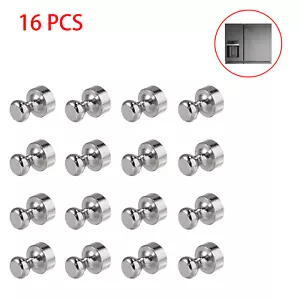 16 Fridge and Whiteboard Magnets Strong Magnetic Push Pins for Office Use UK - Picture 1 of 12