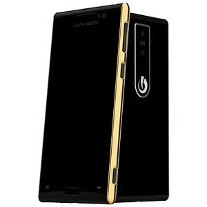 New Lumigon T3 Exclusive 128GB Black / Gold 24K Dual-SIM Factory Unlocked 4G GSM - Picture 1 of 4