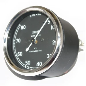 Replica Smiths Tacho Meter 5-8000 Rpm Tachometer 4:1 Ratio For Vintage Bike AEs - Picture 1 of 7