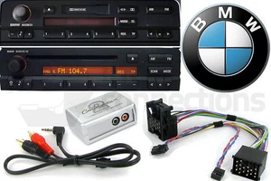 BMW Z8 Mini Cooper Entrada Auxiliar Ipod IPHONE MP3 Player Adaptador Interfaz E - Imagen 1 de 4