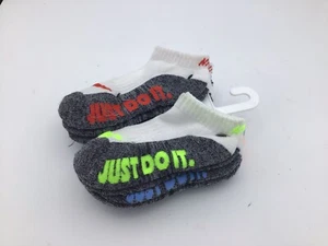 NIKE Lightweight Socks Kids 10C-3Y No-Show Toddler Youth 6 Pair Pack NEW - Picture 1 of 2
