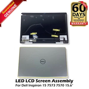 Dell Inspiron 15 7573 7570 15.6" FHD LED LCD Complete Display Assembly JH4XN - Picture 1 of 7