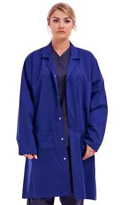 Lab Coats Unisex Lab Doctors Coat Howie coats Hygiene DIY Coat Size S to XXL