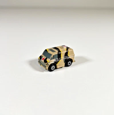 Micro Machines Military Tan Desert Medical Chevrolet 70's Ambulance Van e4 - Image 1 of 4