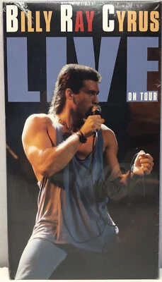 Billy Ray Cyrus - New Sealed! VHS Video Tape Live On Tour 90s Achy Breaky Heart - Image 1 of 4