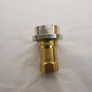 Dixon Steam Interchange Female Coupler Brass 1" x 1-5/8" x 4.13" 8HSF8-B - Picture 1 of 9