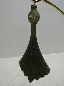 OLD GLASS RARE UNIQUE ODD SHAPE HOLIDAY CHRISTMAS TREE ORNAMENT DECORATION - Picture 1 of 2