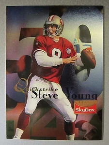 *1:15 Packs* 1995 SkyBox Premium Quickstrike #Q10 Steve Young - Picture 1 of 2