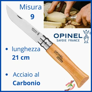Coltello coltellino Opinel 9 vintage tascabile pieghevole da funghi multiuso per - Foto 1 di 13