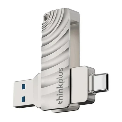 LENOVO Thinkplus MU232 32GB USB + Type C Flash Drive Rotating USB 3.2 High-Speed - Image 1 of 4