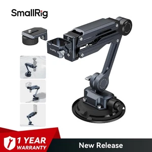 SmallRig Mini Shock Absorber Arm 4-inch Vacuum Suction Cup Car Mount for DJI - Picture 1 of 8