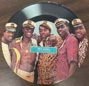 The Temptations  My Girl  Topps / Motown Flexi Picture Disc - Picture 1 of 2