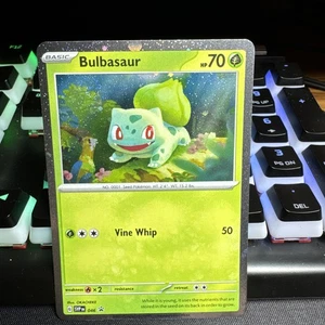 Bulbasaur - 046 (Cosmos Holo) 046 Sv: Scarlet & Violet Promo Cards Holo - Picture 1 of 3