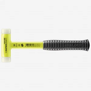 Halder Supercraft HI-VIZ Dead Blow, Non-Rebounding Hammer with Nylon Face Insert - Picture 1 of 1