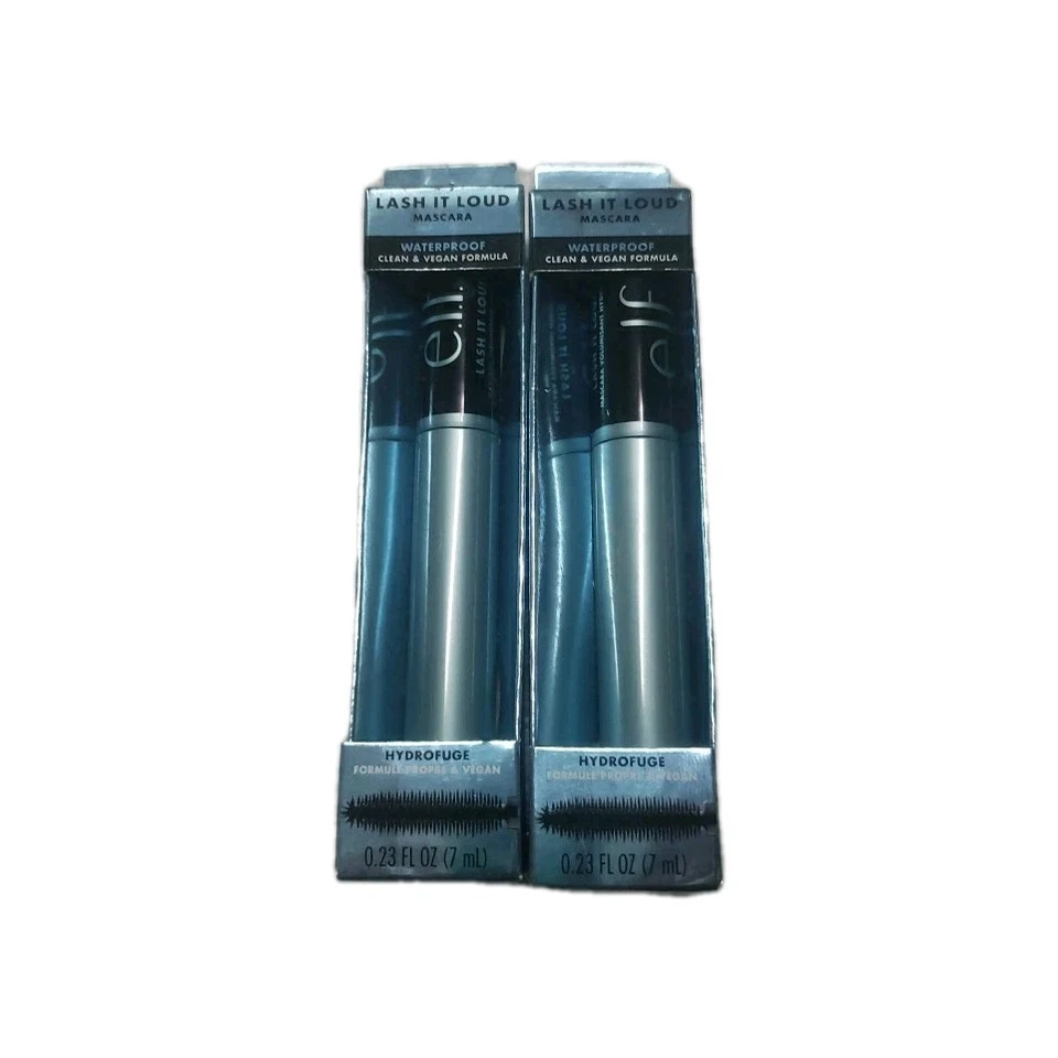 ELF Lash It Loud Mascara Waterproof 82480 BLACK 2 Pack - Image 1 of 1