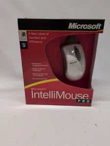 Vintage Microsoft IntelliMouse PRO Optical Wheel Mouse - Windows 95 & NT - New - Picture 1 of 6