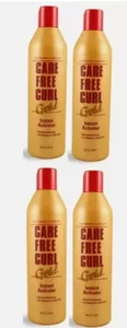 4x SoftSheen Carson Care Free Curl Gold Instant Activator Dual Conditioning473ml - Picture 1 of 1