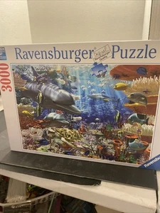 32" x 48" Ravensburger 3000 Piece Puzzle Ocean Wonders ~ Complete ML - Picture 1 of 8