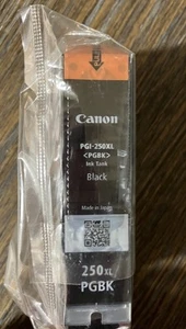 Original Canon Pixma PGBK 250 XL PGI-250XL SCHWARZ Tinte *VERSIEGELT OHNE KARTON* - Bild 1 von 1