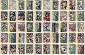 (50) 1981 Fleer Teams in Action VG-EX Lot NFL Football Cards Collection - Picture 1 of 12