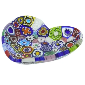 Plato Corazón GlassOfVenice Murano Millefiori - Multicolor - Imagen 1 de 7
